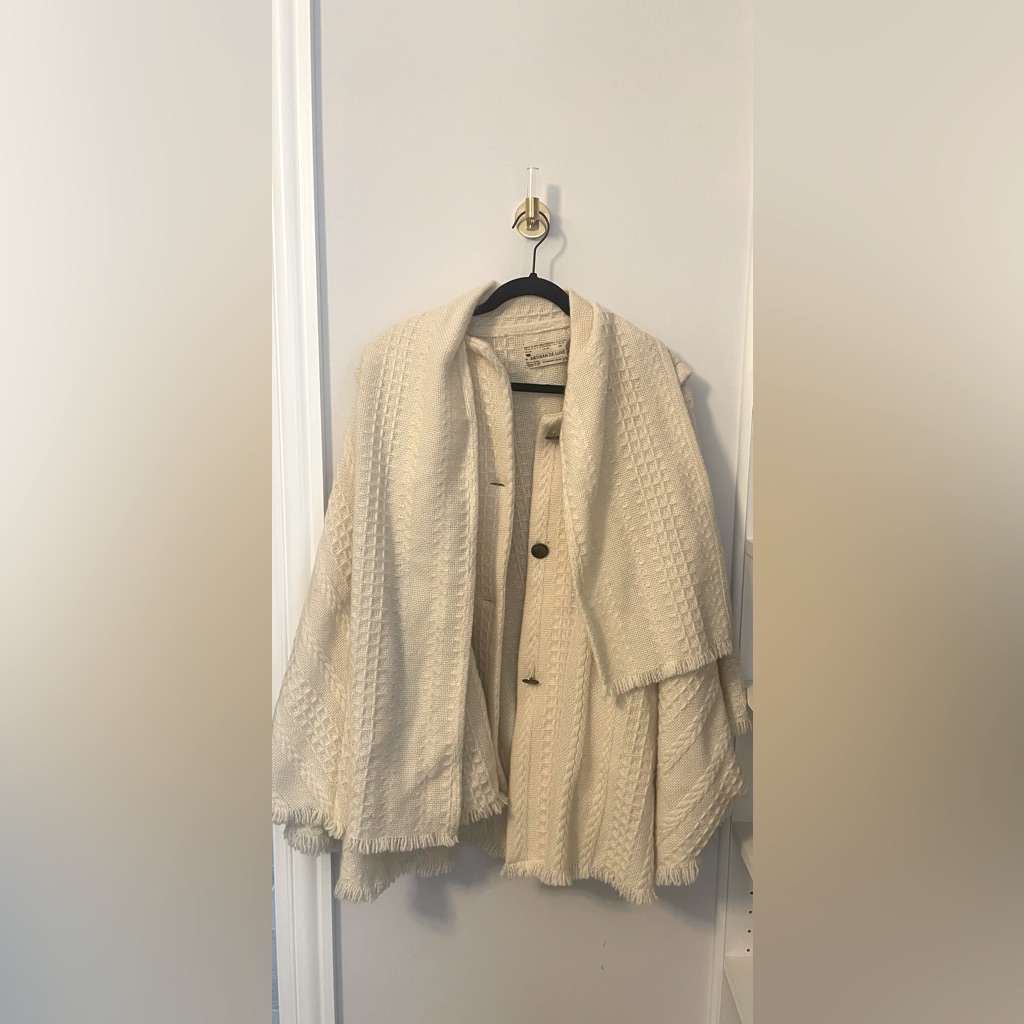 Artisan De Luxe Wool Cape/Coat Sz M